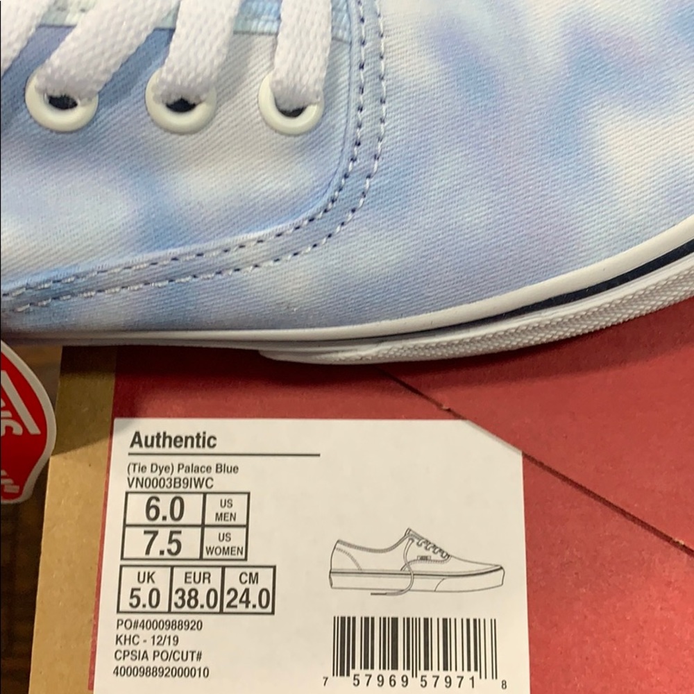 VANS AUTHENTIC (THE DYE) Palace Blue wmns - Picture 15 of 16